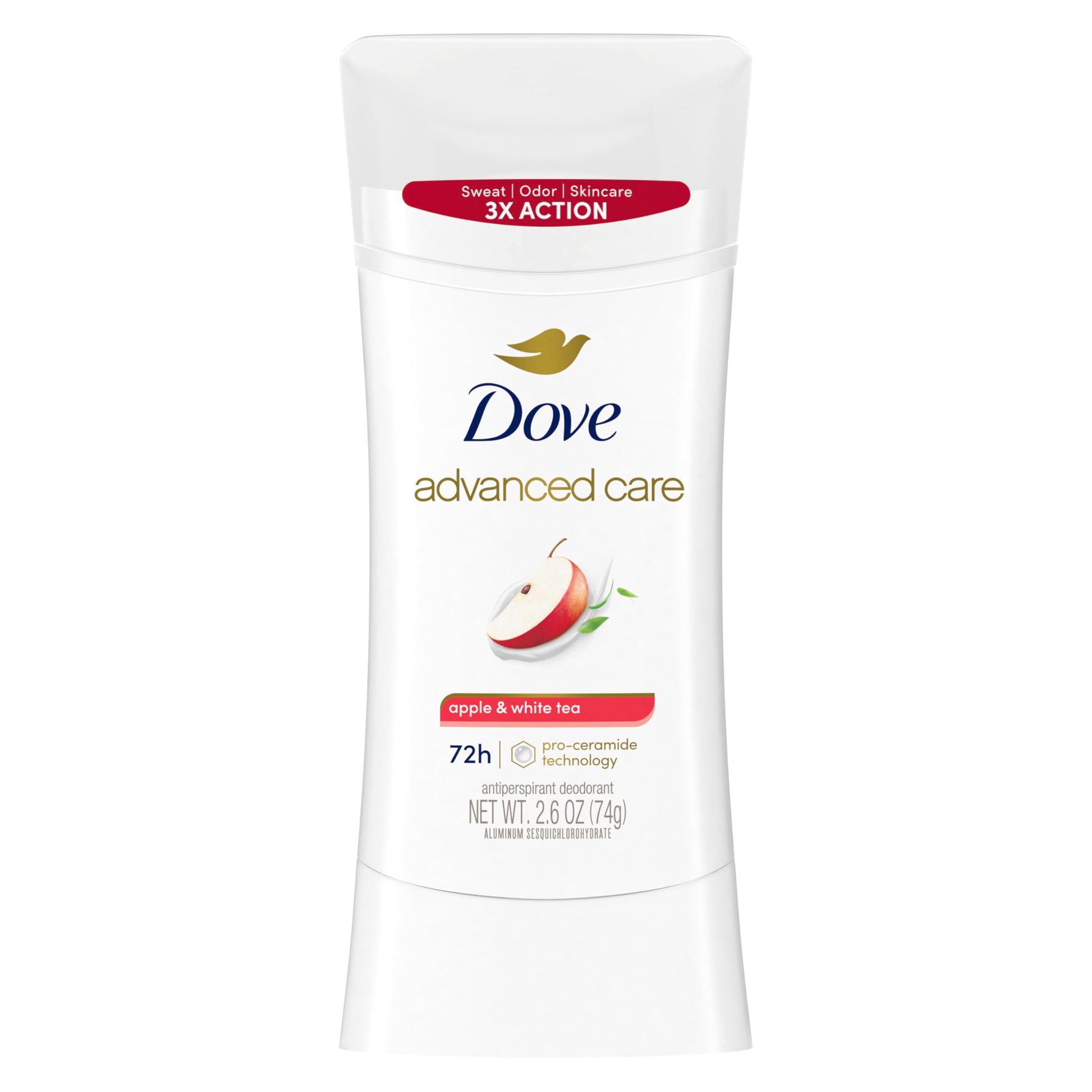 Buy now Dove Advanced Care Antiperspirant Deodorant, Revive, 2.6 Ounce (Pack of 2) 2.6 Ounce (Pack of 1) Apple at indiglob india
