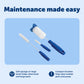 Buy now PetSafe Drinkwell Fountain Cleaning Kit - Deep Bowl Cleaning for Hard-to-Reach Areas of Compatible Cat Fountains - Removes Hidden Residue & Maintains Pump Performance at indiglob india