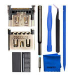 Buy now PAOBTEIY 2pcs HDMI Port Replacement for Playstation 4 With 10-in-1 Kits, HDMI Display Socket Connector Jack for Sony PS4. Ps5 2pc+24-in-1 kits at indiglob india