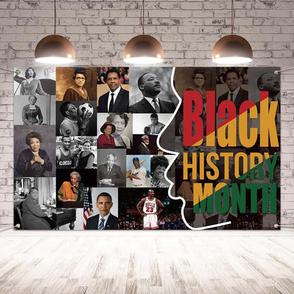 Buy now Pan African American Decoration - Black History Month Banner and Poster at indiglob india