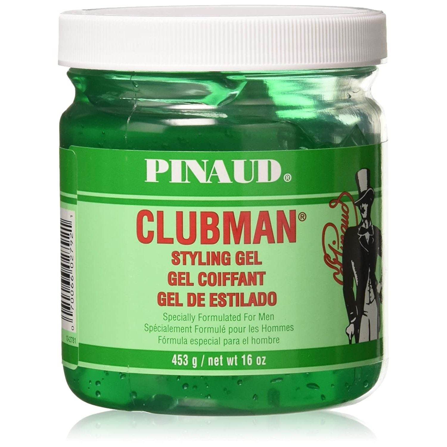 Clubman Style Gel Men'S 16oz Jar (6 Pack) - My Store