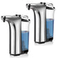 Buy now Automatic Soap Dispenser, Touchless Dish Soap Dispenser 17oz/500ml with Infrared Sensor, 5 Adjustable Soap Levels, Liquid Dispenser for Bathroom Kitchen (Silver) at indiglob india
