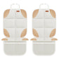 Buy now SMART ELF Car Seat Protector, 2Pack Seat Protector Protect Child Seats with Thickest Padding and Non-Slip Backing Mesh Pockets for Baby and Pet,Sedan SUV Truck (Black) 2PS Beige Brown at indiglob india