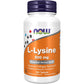 NOW Supplements, L-Lysine (L-Lysine Hydrochloride) 500 mg, Amino Acid, 250 Tablets