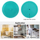 Cuttte Silicone Bathtub Drain Stopper, 6 Inches Large Bath Tub Stoppers, Flat Suction Drain Cover, Bathtub Plug for Kitchen, Bathroom and Laundry (Aqua)
