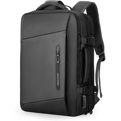 MARK RYDEN Travel Backpack for Men, 38L Flight Approved Carry on Backpack, 17.3 Inch Laptop Backpack with USB Charging Port, Waterproof Business Backpack