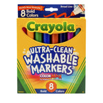 Buy now Crayola 8 Ct Bold Broad-Line Washable Markers at indiglob india