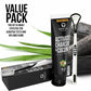 Charcoal Toothpaste Whitening, SLS Free, Tongue Cleaner & Toothbrush Included, Mint, Removes Coffee Stains from Teeth, 4oz