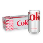 Buy now Diet Coke Soda Soft Drink Fridge Pack Mini Cans, 7.5 fl oz, 10 Pack at indiglob india