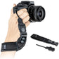 Quick Release Soft Neoprene Camera Hand Wrist Grip Strap for Sony A7CII A7CR A7RV A7IV A6700 Canon EOS R5 R6 R7 R8 T8i T7 T7i 90D Fuji X Half X100VI XT5 XT4 XT30II Nikon Z8 Z6 Z7 II Z5 Zfc Zf Z50 Z30