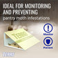 TERRO T2900 (Pack of 2) Pantry Moth Traps - Traps grain moths, flour moths, meal moths, and seed moths, (Packaging May Vary)