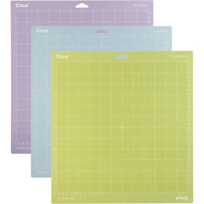 Cricut Machine Mat Variety Pack, 12 in x 12 in (3 ct)