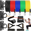 (3PCS) Wall Mount Workout Anchors,Resistance Band Wall Anchor,Space Saving Wall Mount Workout Anchors for Home Gym Workouts，Body Weight Straps, Suspension Training, Exercise,Stretching,Yoga - 3 Anchors + Resistance Band Set