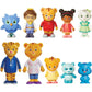 Daniel Tiger's Neighborhood Friends & Family Figure Set (10 Pack) Includes: Daniel, Friends, Dad & Mom Tiger, Tigey & Exclusive Figure Pandy [Amazon Exclusive]