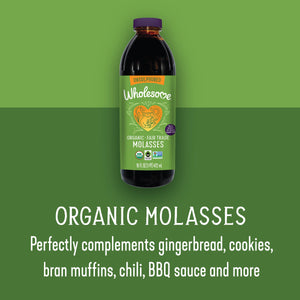 Buy now Wholesome Sweeteners, Blackstrap Molasses, 16 oz at indiglob india