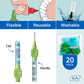 TePe Interdental Brush Original, Soft Dental Brush for Teeth Cleaning, Pack of 20, 0.8 mm, Large Gaps, Green, Size 5