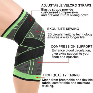 Knee Braces for Knee Pain, 1 Pack Knee Compression Sleeve, Knee Support for Sports Workout Weightlifting Basketball, Knee Sleeve for Joint Pain and Arthritis Relief