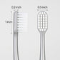 10000 Bristle Micro Nano Toothbrush for Sensitive Teeth and Gums Care, Extra Soft Silko Toothbrush for Adults and People with Braces, 4 Count