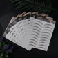 10 Sheets Black 6D Eyebrows Stickers Imitation Ecological Hair-Like Waterproof Natural Tattoos Eyebrows Stickers 100 Pairs - My Store