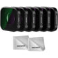 NEEWER ND Filter Set Compatible with GoPro Hero 12 11 10 9 Black, 6 Pack (CPL/ND8/ND16/ND32/ND64/ND1000) Action Camera Accessory Neutral Density Polarizer Lens Filter Kit