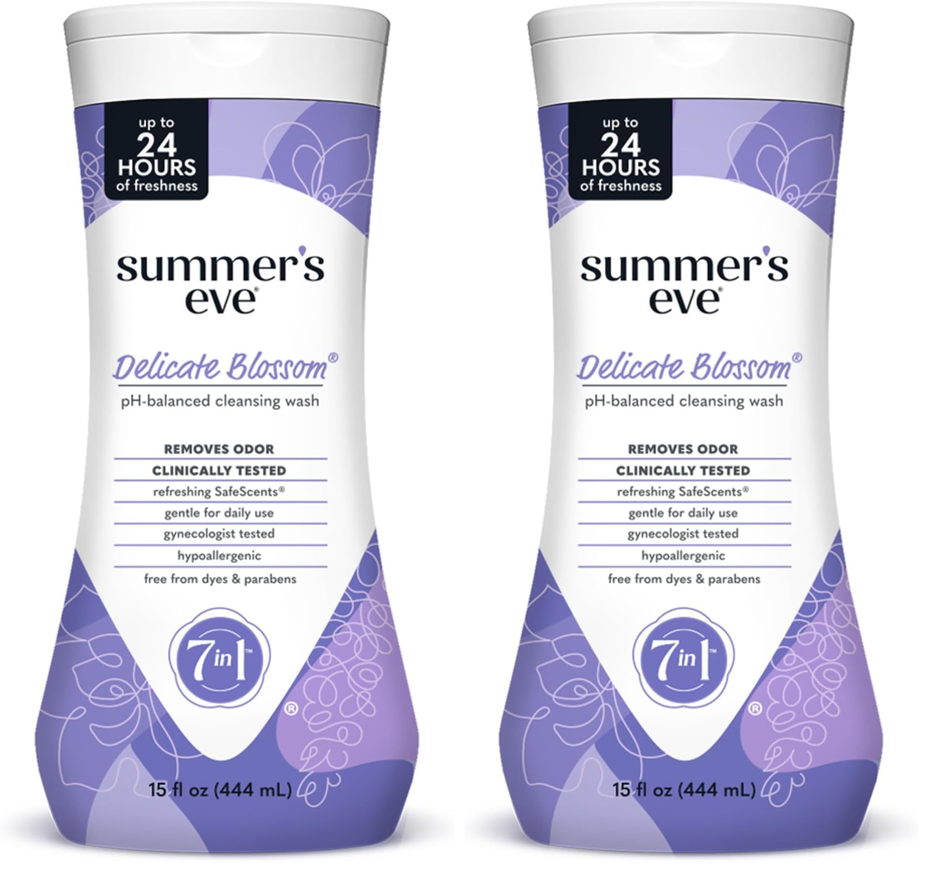 Buy now Summer's Eve Delicate Blossom All-Over Daily Feminine Wash, pH-Balanced Body Wash for Women, Removes Vaginal Odor and Refreshes, 15 Fl Oz at indiglob india