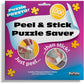 Puzzle Presto Peel & Stick Saver: The Original and Still the Best Way to Preserve Your Finished Puzzle! - 6 Adhesive Sheets and 2 Adhesive Hangers