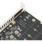 M.2 NVME SSD to PCIe 4.0 Adapter Card, 4 Port M.2 NVMe to PCIE x16 Expansion Card for M Key NVMe SSD, 4 x 32Gbps Full‑Speed(ph44)