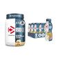 Buy now Dymatize ISO100 Whey Protein Powder Isolate, Gourmet Chocolate, 25g of Protein, 5 Pound, 5.5g BCAAs, Less Than 120 Cal., Gluten Free, 1g Fat, 1g Sugar, 2g Carb (71 Servings) at indiglob india