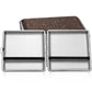 Cigarette Case,Cigarette Box for Women and Men Stylish Leather Surface Metal Box Cigarette Holder Case for 20 Pcs 90mm King Size Cigarettes (Golden