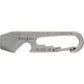 Carabiner Key Clip,Silver,1-11/16 in - My Store
