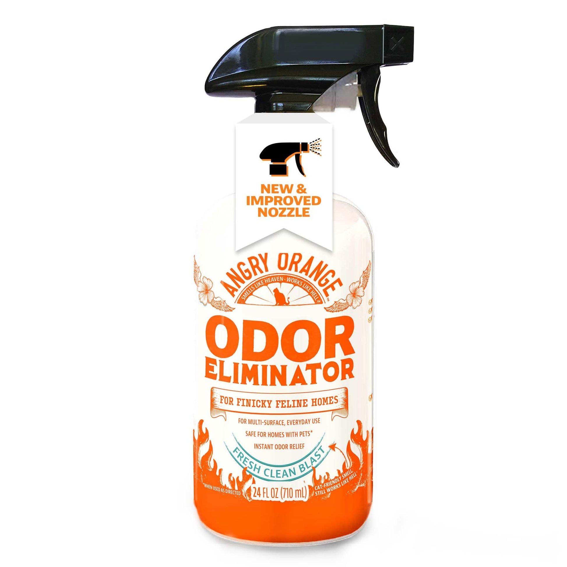 Buy now ANGRY ORANGE Pet Odor Eliminator for Dog and Cat Urine, Carpet Stains, and Strong Smells – Citrus Cleaner with Natural Orange Oil – 24 oz Fresh 24 Fl Oz at indiglob india