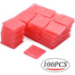 100pcs 2 * 2cm Diamond Painting Glue Clay Diamond Paiting Cement DIY Cross-Stitch Embroidery Tools, Red - My Store