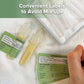 Buy now haakaa Colostrum Collector Kit Breast Milk Collector with Cotton Cloth Wipe and Storage Case, Ready-to-Use, Reusable, 4ml/6pcs at indiglob india