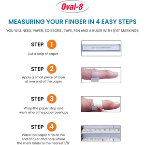 3-Point Products Oval-8 Multi-Size Pack of 3 Sizes 6, 7, 8