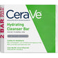 CeraVe Hydrating Cleanser Bar - Soap-Free Body and Facial Cleanser with 5% Moisturizing Cream - 4.5 Ounce Bar