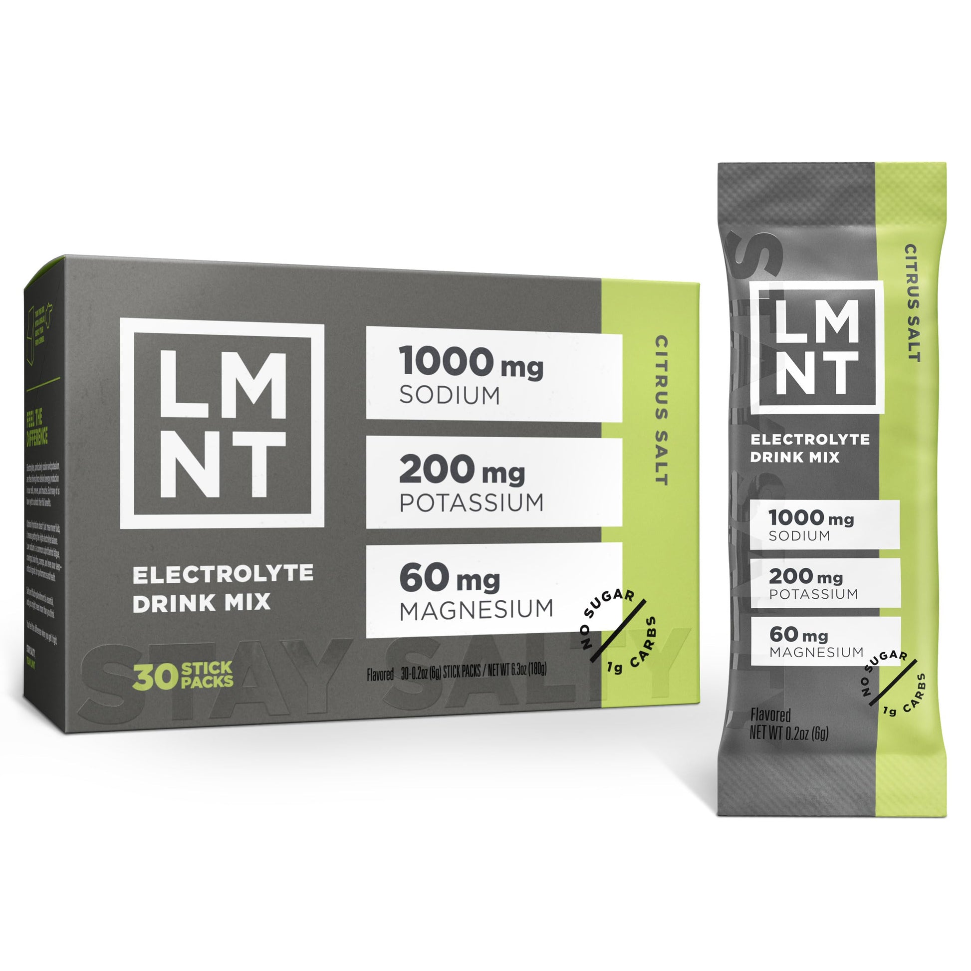 Buy now LMNT Zero Sugar Electrolytes - Variety Pack | Drink Mix | 12-Count Citrus Salt 30 Count at indiglob india