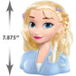 Disney Frozen 2 Elsa Styling Head, 14-pieces, Pretend Play, Kids Toys for Ages 3 Up by Just Play