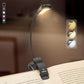 Buy now Vekkia Rechargeable Book Light for Reading in Bed, 3 Color x 3 Brightness, Lightweight Reading Light, Up to 70 Hours Lighting, Great for Readers, Travel (Blue) Black at indiglob india
