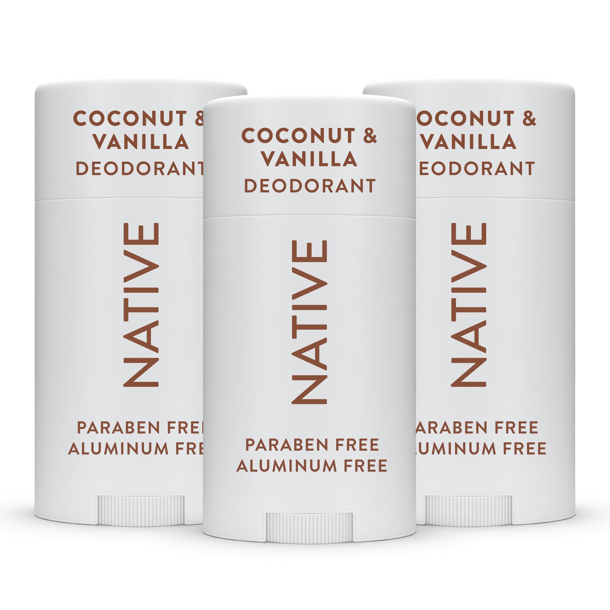 Buy now Native Deodorant Contains Naturally Derived Ingredients, 72 Hour Odor Control | Deodorant for Women and Men, Aluminum Free with Baking Soda, Coconut Oil and Shea Butter | Coconut & Vanilla Coconut Vanilla - 3 Pack at indiglob india