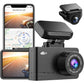 Buy now WOLFBOX Dash Cam Front and Rear, D07 4K Dash Camera for Cars with WiFi GPS, 4K/2.5K + 1080P Dual Dashcam with 2.45" LCD, 170°FOV, Night Vision, Loop Recording, Smart Parking Monitor, Magnetic Mount Default at indiglob india