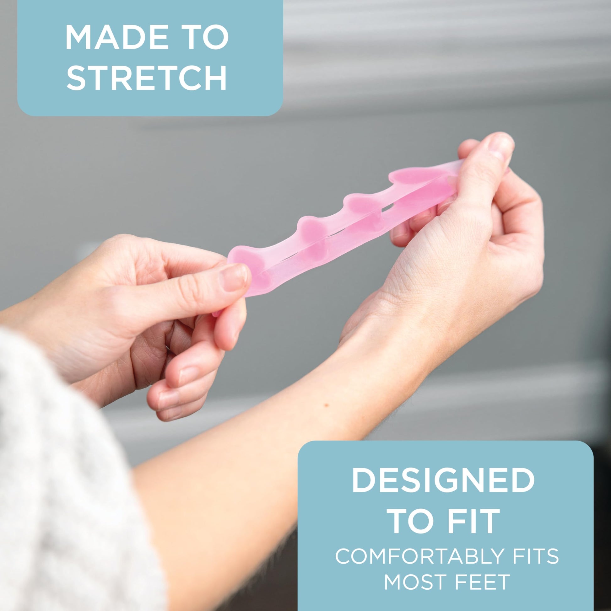 Buy now Mind Bodhi Toe Separators/Toe Spacers - For Men and Women - Regular Size – Blue at indiglob india