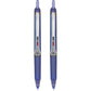 Pilot Precise V5 RT Refillable & Retractable Rollerball Pens, Extra Fine Point Pens 0.5 mm, Blue, Pack of 2 - Ideal for School, Journaling & Office Writing