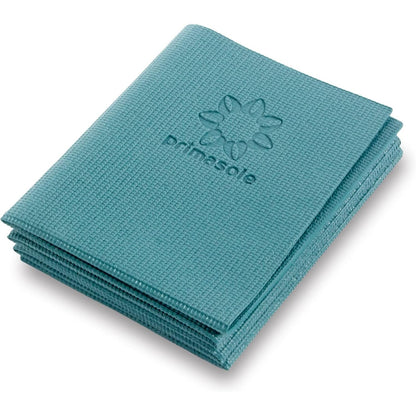 Primasole Folding Yoga Travel Pilates Mat Foldable Easy to Carry to Class Beach Park Tear resistant Travel Picnics 4mm Thick 9 Colors