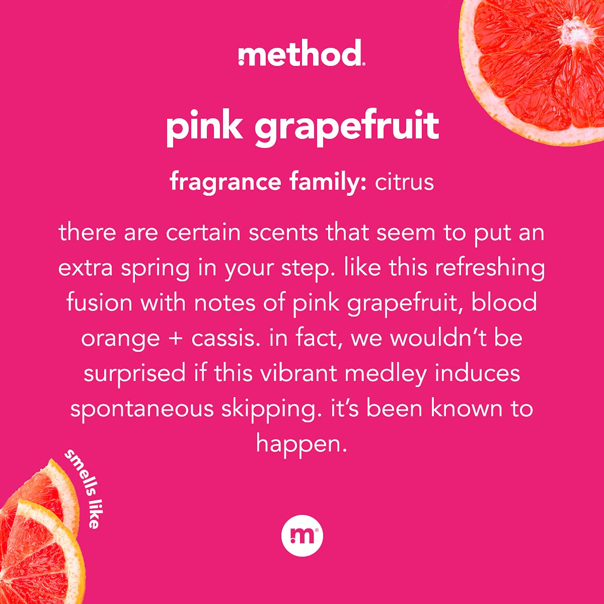 Buy now Method All-Purpose Cleaner, Pink Grapefruit, Perfect for Most Counters, Tiles, Stone, and More, 28 oz spray bottle at indiglob india
