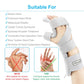 REAQER Resting Hand Splint Stroke Immobilizer Night Muscle Atrophy In The Hands, Wrists And Fingers (Right)