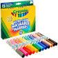 Crayola Broad Line Markers (12 Count), Washable Markers for Kids, Assorted, Back to School Essentials, Teacher Classrooms Must Have, School Supplies, 3+