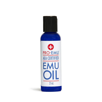 PRO EMU OIL (2 oz) All Natural Emu Oil - AEA Certified - Made In USA - Best All Natural Oil for Face, Skin, Hair and Nails.