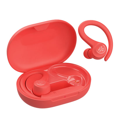 Buy now JLab Go Air Sport, Wireless Workout Earbuds Featuring C3 Clear Calling, Secure Earhook Sport Design, 32+ Hour Bluetooth Playtime, and 3 EQ Sound Settings (Graphite/Black) Coral Sport+ at indiglob india
