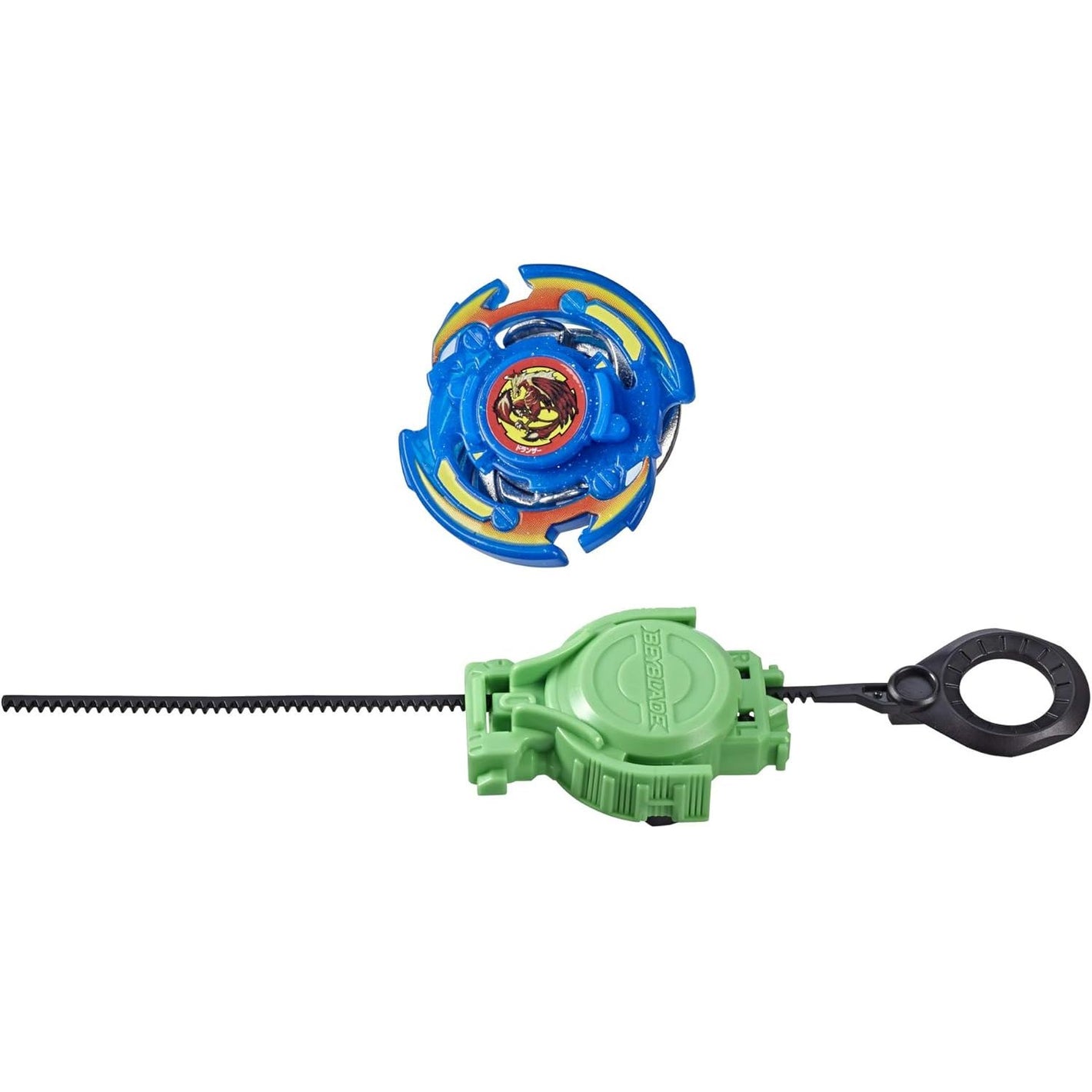 Beyblade Burst Rise Slingshock Crystal Dranzer F Starter Pack - Right-Spin Battling Top Toy and Right/Left-Spin Launcher, Ages 8 and Up
