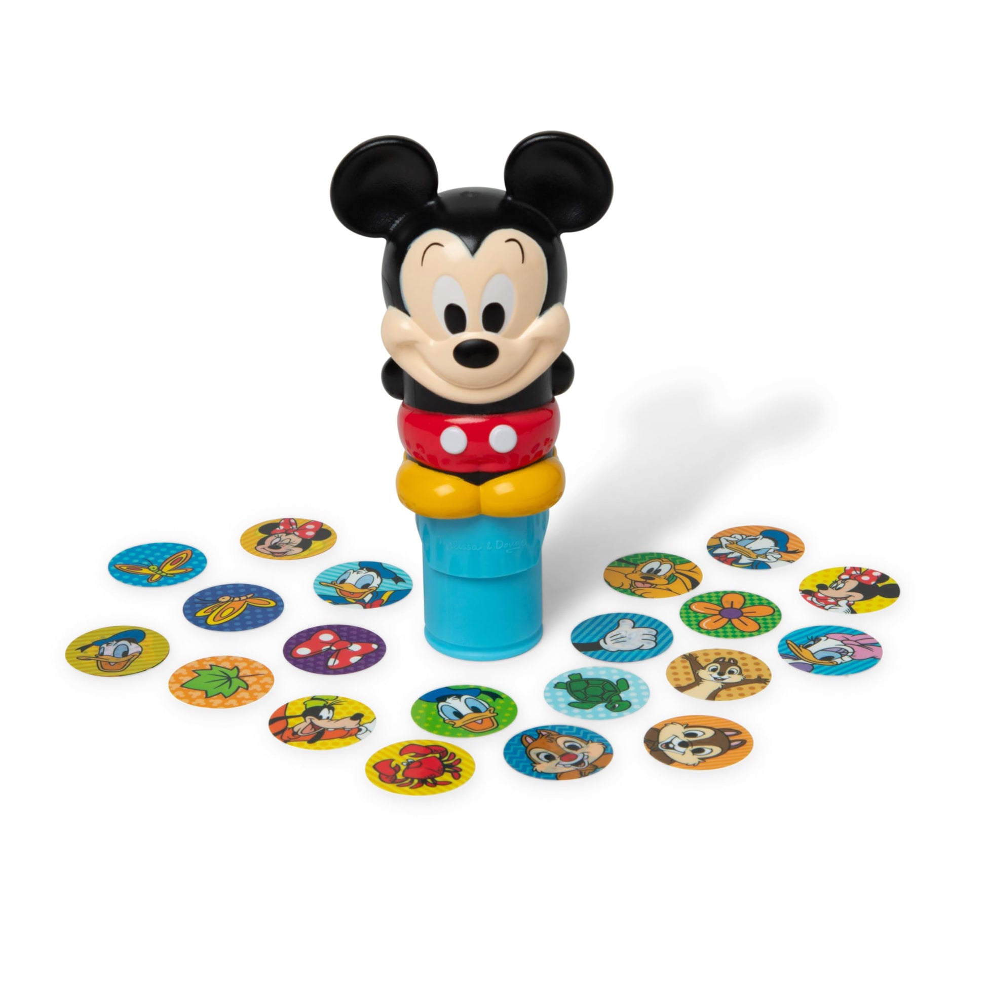 Buy now Melissa & Doug Sticker Wow!ƒ?› Disney Mickey Mouse Bundle: 24-Page Activity Pad, Stamper, 500 Stickers, Mini Pad, Arts and Crafts Fidget Toy Collectible Character at indiglob india